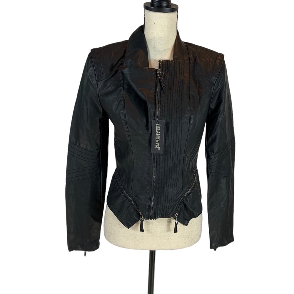 Blank NYC Black Leather Jacket